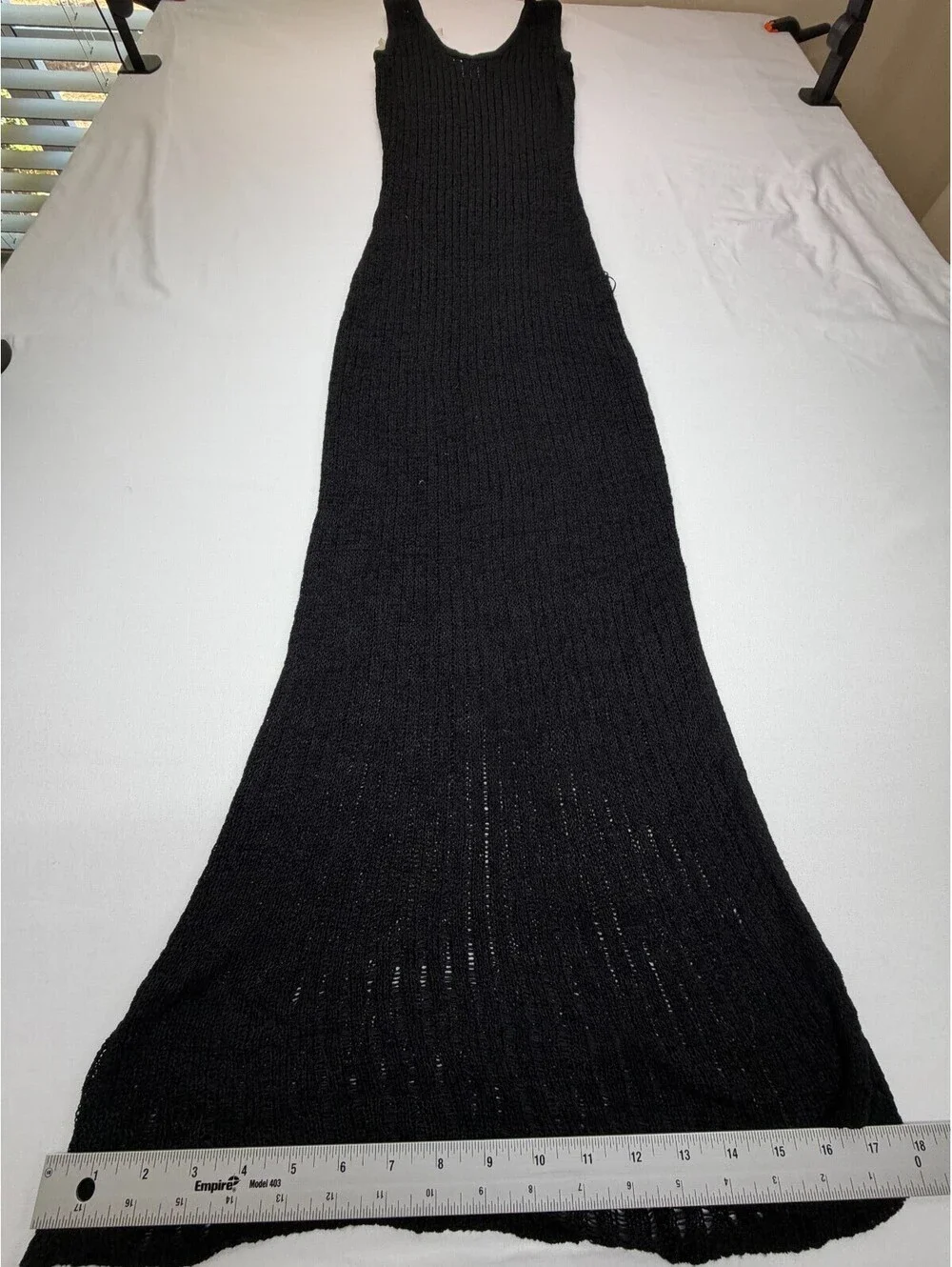 Shade & Shore Women's Cover Up Knit Pullover Sleeveless Scoop Neck Size S Black